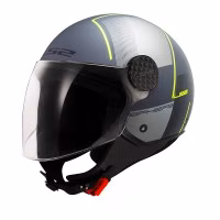 Шолом напівлицевик LS2 OF558 Sphere Lux 2 Firm Matt Black Titanium