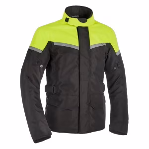 Текстильна мотокуртка Oxford Spartan Long WP MS Jkt Blk/Fluo