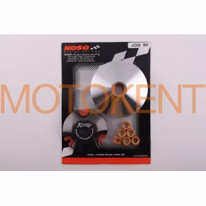 Варіатор передній (тюнінг) Yamaha JOG 50 (d-13mm, мідно-граф. втулка, ролики 8г латунь) KOSO