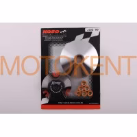 Варіатор передній (тюнінг) Yamaha JOG 50 (d-13mm, мідно-граф. втулка, ролики 8г латунь) KOSO