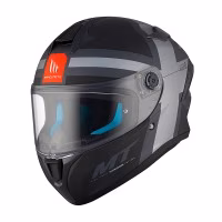 Шолом інтеграл MT Targo S Britain C2 Matt Black Grey