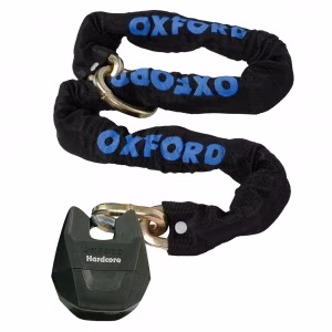 Протиугінний замок із ланцюгом Oxford HardcoreXL LoopChain 1.5mtr x12mm SQ