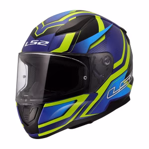 Шолом інтеграл LS2 FF353 Rapid 2 Flitz Gloss H-V Yellow Blue