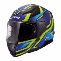 Шолом інтеграл LS2 FF353 Rapid 2 Flitz Gloss H-V Yellow Blue
