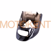 Пластик Yamaha JOG POSHE NEW передній (дзьоб) (чорний) KOMATCU