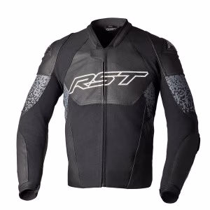 Шкіряна мотокуртка RST Pro Series Supersport-K CE Leather Jacket - Black/Grey