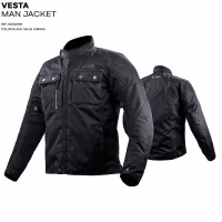 Текстильна мотокуртка LS2 VESTA MAN JACKET BLACK