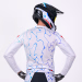 Шолом кросовий Kenny Performance Graphic + Wave Blue White
