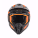 Шолом кросовий NOX N634 Storm Matt Black Neon Orange