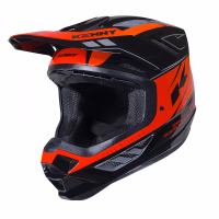 Шолом кросовий Kenny Titanium Graphic Black Orange Gradient