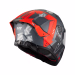 Шолом інтеграл MT Thunder 4 R SV Canvas C5 Matt Black Grey Red