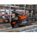 Шолом кросовий NOX N634 Storm Matt Black Neon Orange