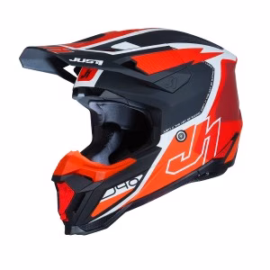 Шолом кросовий Just1 J40 Flash Red White Black