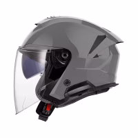 Шолом напівлицевик LS2 OF618 Verso 2 Solid Gloss Nardo Grey