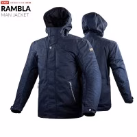 Текстильна мотокуртка LS2 RAMBLA MAN JACKET BLUE