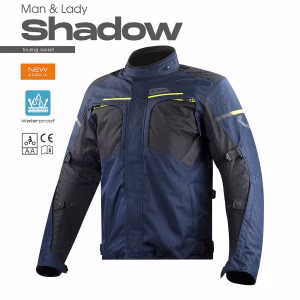 Текстильна мотокуртка LS2 SHADOW MAN JACKET BLUE BLACK H-V YELLOW
