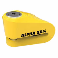 Протиугінний замок на диск Oxford Alpha XD14 Disc Lock (14mm pin) Yellow