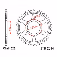 Зірка задня ведена JT JTR2014 Triumph Daytona 675 675R Speed Triple 675 675R Tiger 800 XC800 Motorcycle