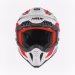 Шолом кросовий NOX N634 Storm Gloss White Red