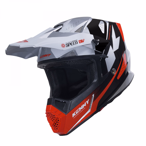Шолом кросовий Kenny Track Speed Black Red