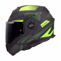 Шолом модуляр LS2 FF901 Advant X Nova Matt Black H-V Yellow