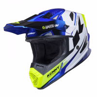Шолом кросовий дитячий Kenny Track Kid Speed Neon Blue