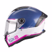 Шолом інтеграл MT Stinger 2 Core A8 Gloss White Blue Pink