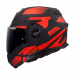 Шолом модуляр LS2 FF901 Advant X Nova Matt Black Red