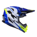 Шолом кросовий дитячий Kenny Track Kid Speed Neon Blue