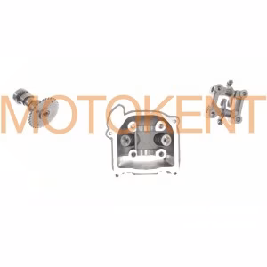 Головка циліндра 4T GY6 100 (Ø50) (у зборі, без кришки) KOMATCU (mod.A)
