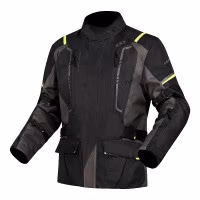 Женская мотокуртка LS2 Narvik Lady Jacket Grey Black Hi-Vis Yellow