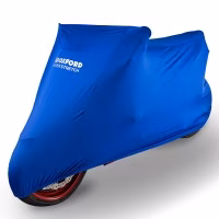 Моточохол Oxford Protex Stretch Indoor Premium Stretch-Fit Cover Blue L