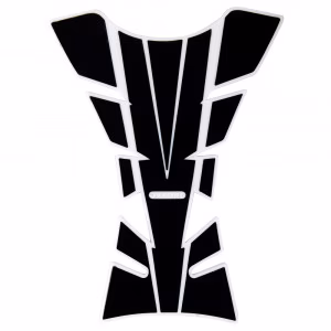 Наклейка на бак Oxford Tank Bumper - Black/White