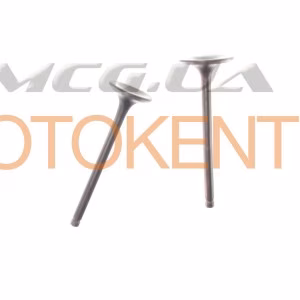 Клапани (пара, голі) 4T CB250 (впск.- L-91,7mm, d-34mm; вип. L-89.6mm, d-28.5mm) KOMATCU