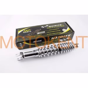Амортизатор GY6, DIO ZX, LEAD 320mm, регульований (хром) NDT
