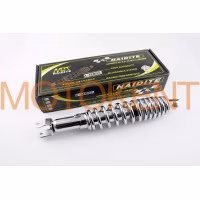 Амортизатор GY6, DIO ZX, LEAD 320mm, регульований (хром) NDT