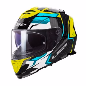 Шолом інтеграл LS2 FF800 Storm 2 Tracker Black Hi-Vis Yellow