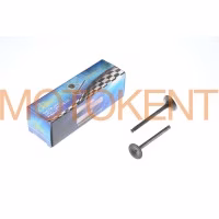 Клапани (пара, голі) 4T GY6 100 (L-65mm) KOMATCU (mod.A)