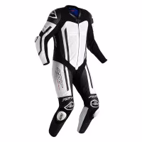 Мотокомбінезон RST Pro Series Evo Airbag CE Mens Leather Suit White Black