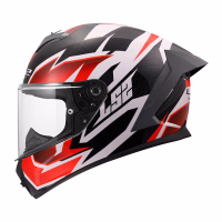 Шолом інтеграл LS2 FF820 Rapid 3 Xtrem Gloss White Black Red