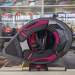 Шолом кросовий NOX N634 Storm Gloss Nardo Grey Yellow Pink