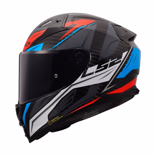 Шолом інтеграл LS2 FF811 Vector 2 C Savage Gloss White Blue Red
