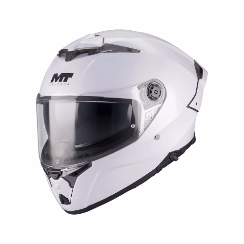 Шолом інтеграл MT Thunder 4 R SV Pure A0 Gloss White