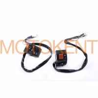Блоки кнопок керма (пара) Zongshen SPARK R6 (чорні) XVP