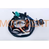 Статор генератора 4T GY6 50 (6+2 котушок, 4 контакти) (TM) EVO