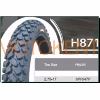 Мотошина 2,75-17 TT H-871 CHAOYANG KROSS LTK