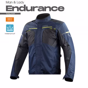 Текстильна мотокуртка LS2 ENDURANCE MAN JACKET BLUE BLACK H-V YELLOW