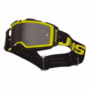 Окуляри кросові Just1 Nerve Absolute Black Yellow Fluo