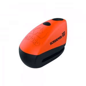 Замок із сигналізацією на диск Oxford ScreamerXA7 Alarm Disc Lock Orange/Matt Black
