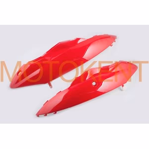 Пластик Zongshen WIND задня бокова пара (червоний) EVO
